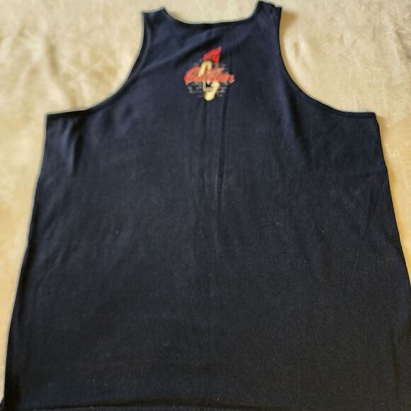 Civilian Limited Edition By Billy Dagerty Its A Riot Navy Blue Tank Top Size 2XL - Picture 7 of 8